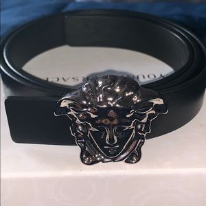 NEW AUTHENTIC MEDUSA 3D VITELLO VERSACE KIDS BELT